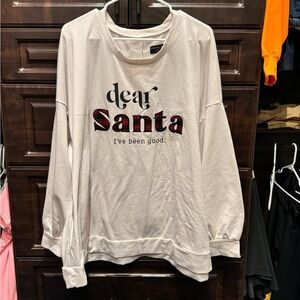 Lane Bryant Cream Santa Sweater 4XL